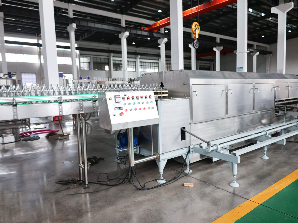 Automatic Linear Type Recycle Bottle Washing Machine