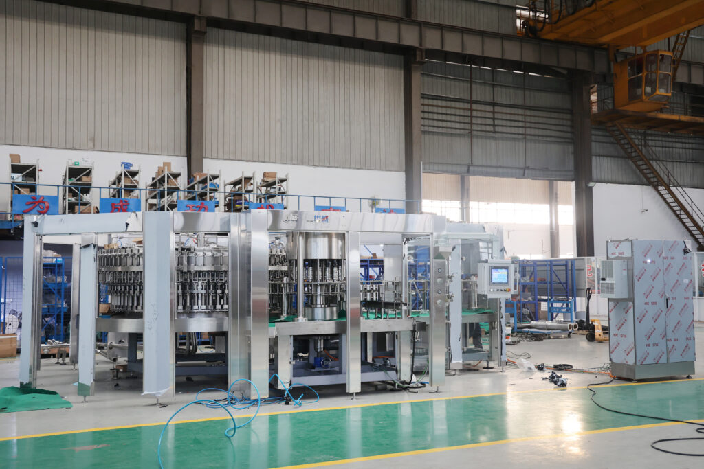 blowing filling capping