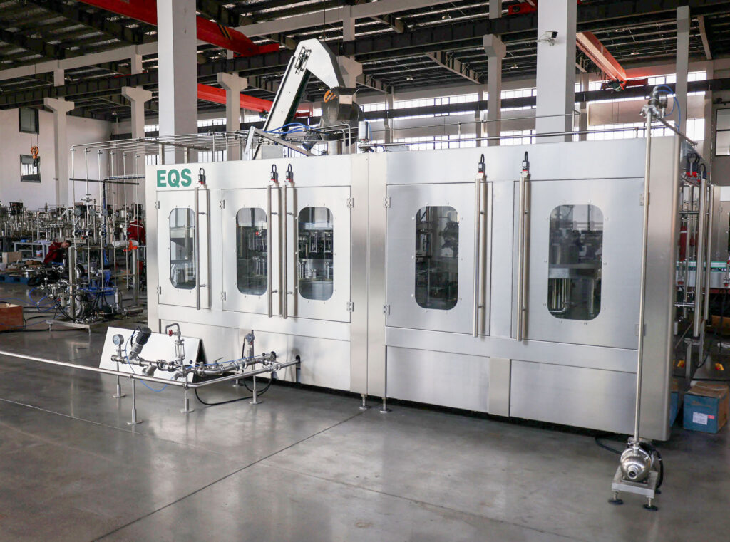 beer glass bottle filling machine