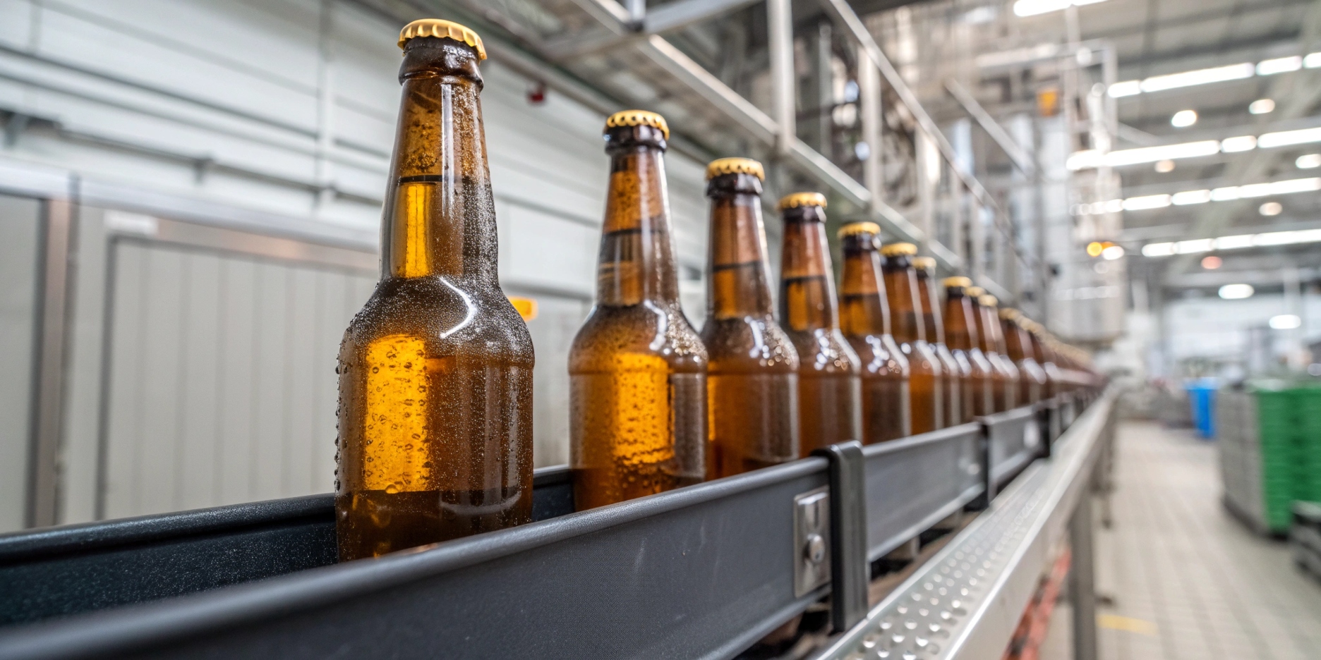 beer glass bottling line
