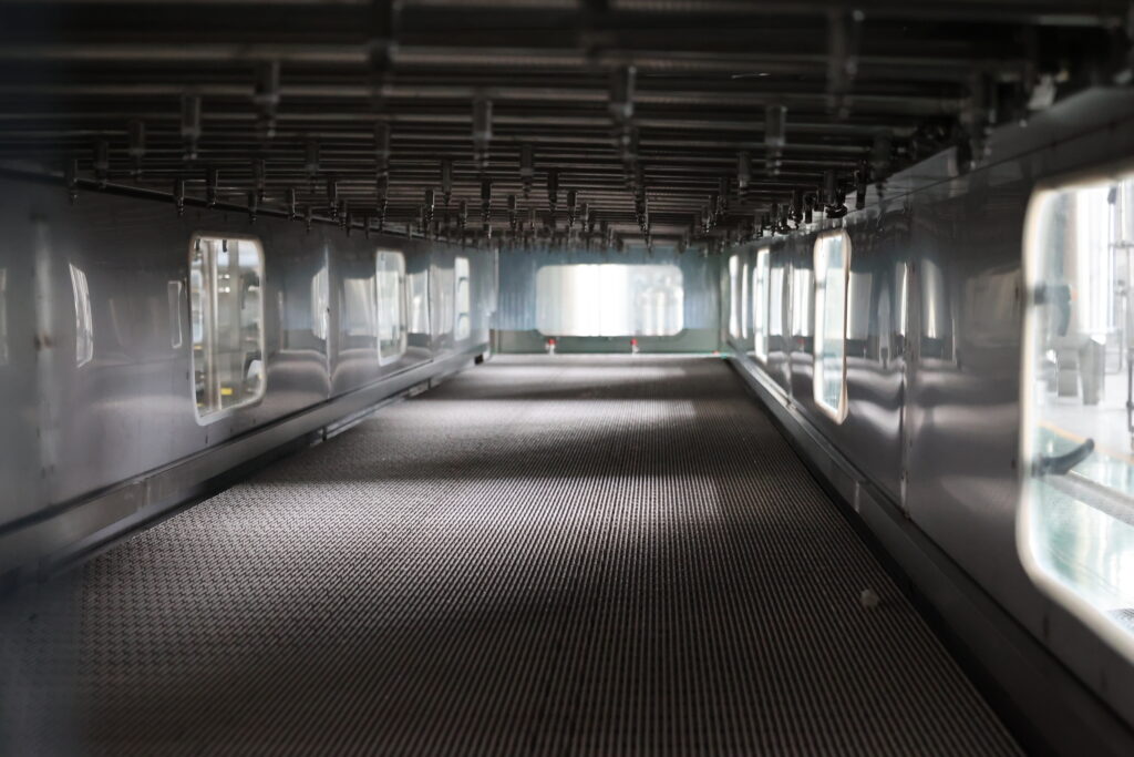 Pasteurization tunnel