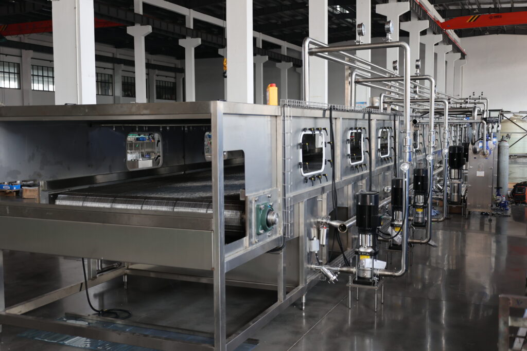 Pasteurization tunnel