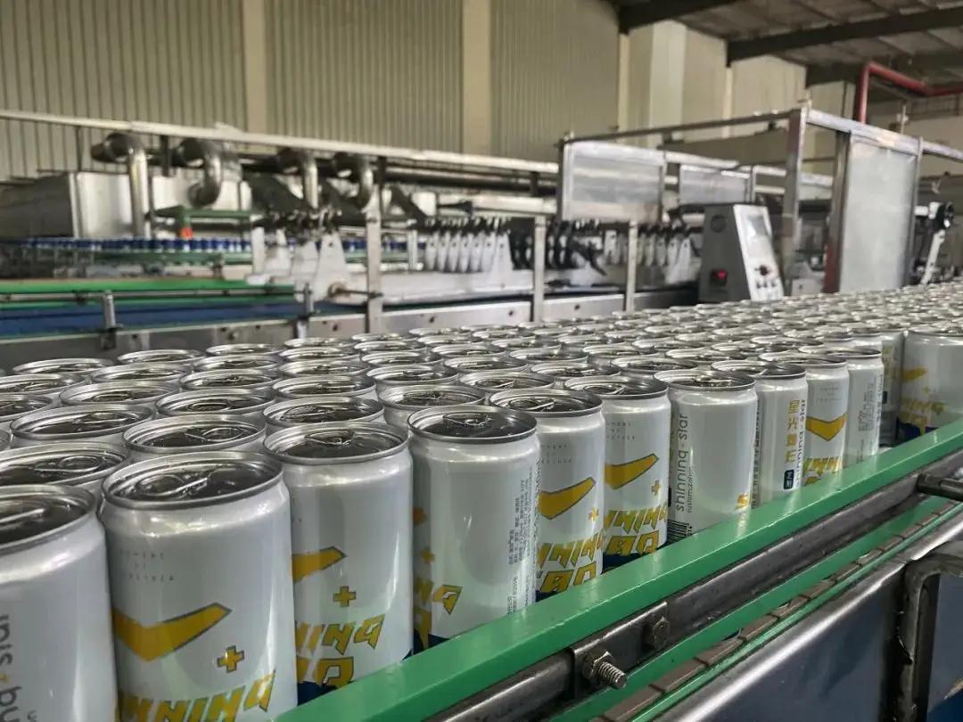 beer canning line