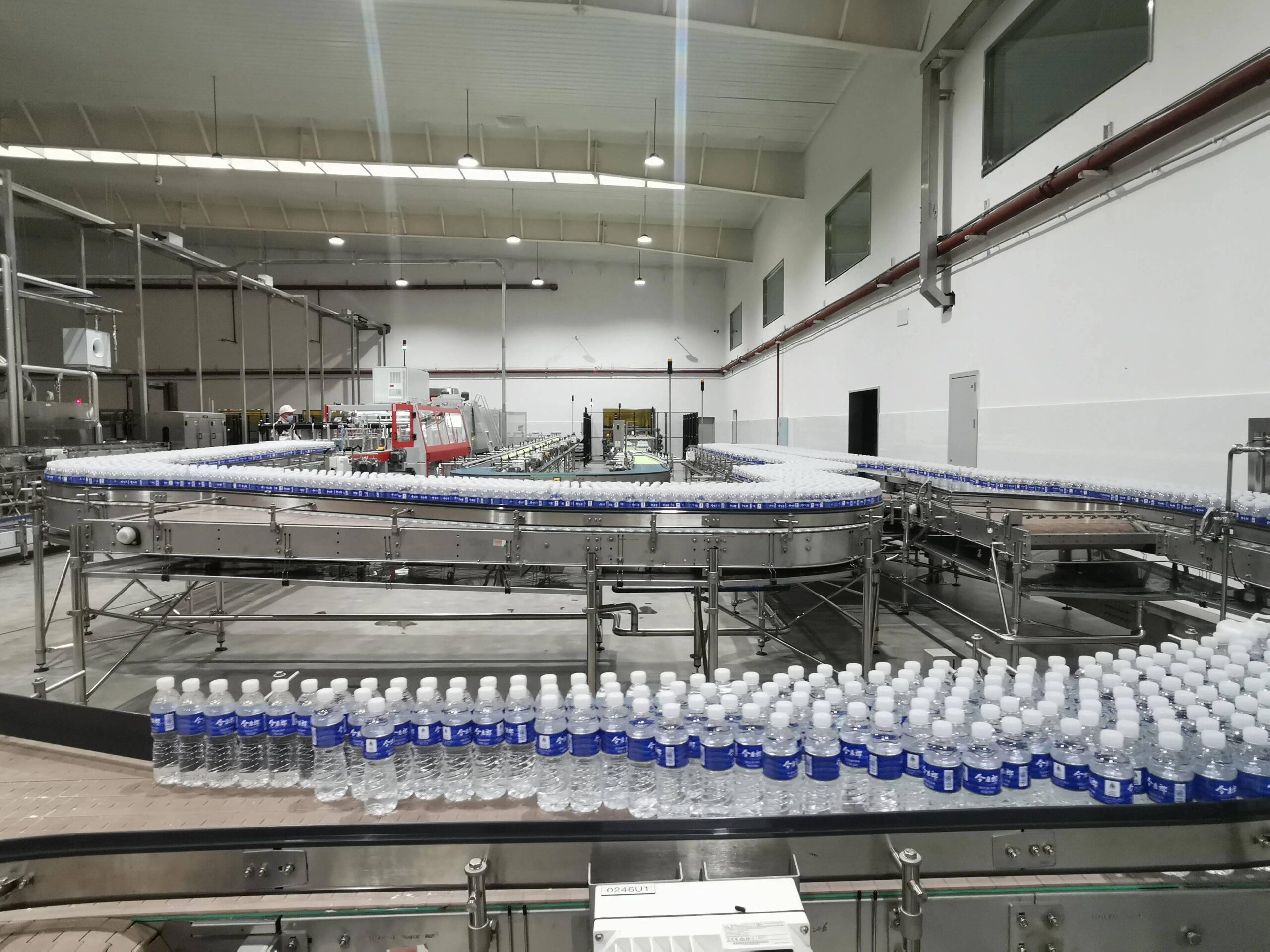 water filling line