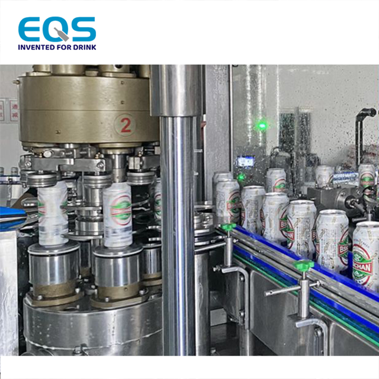 beer can filling machine