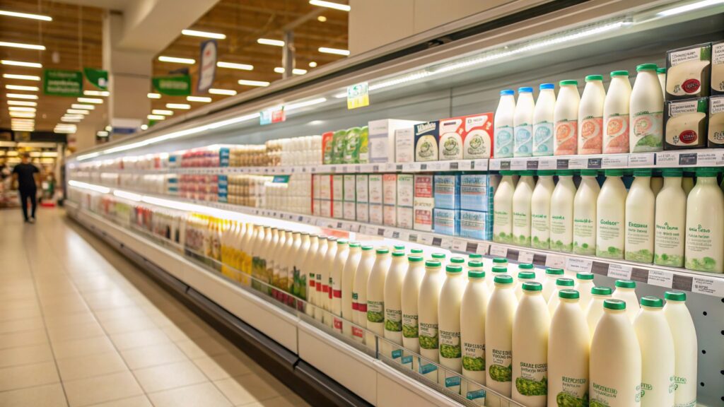 different kinds of milk